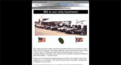 Desktop Screenshot of mgbracing.com